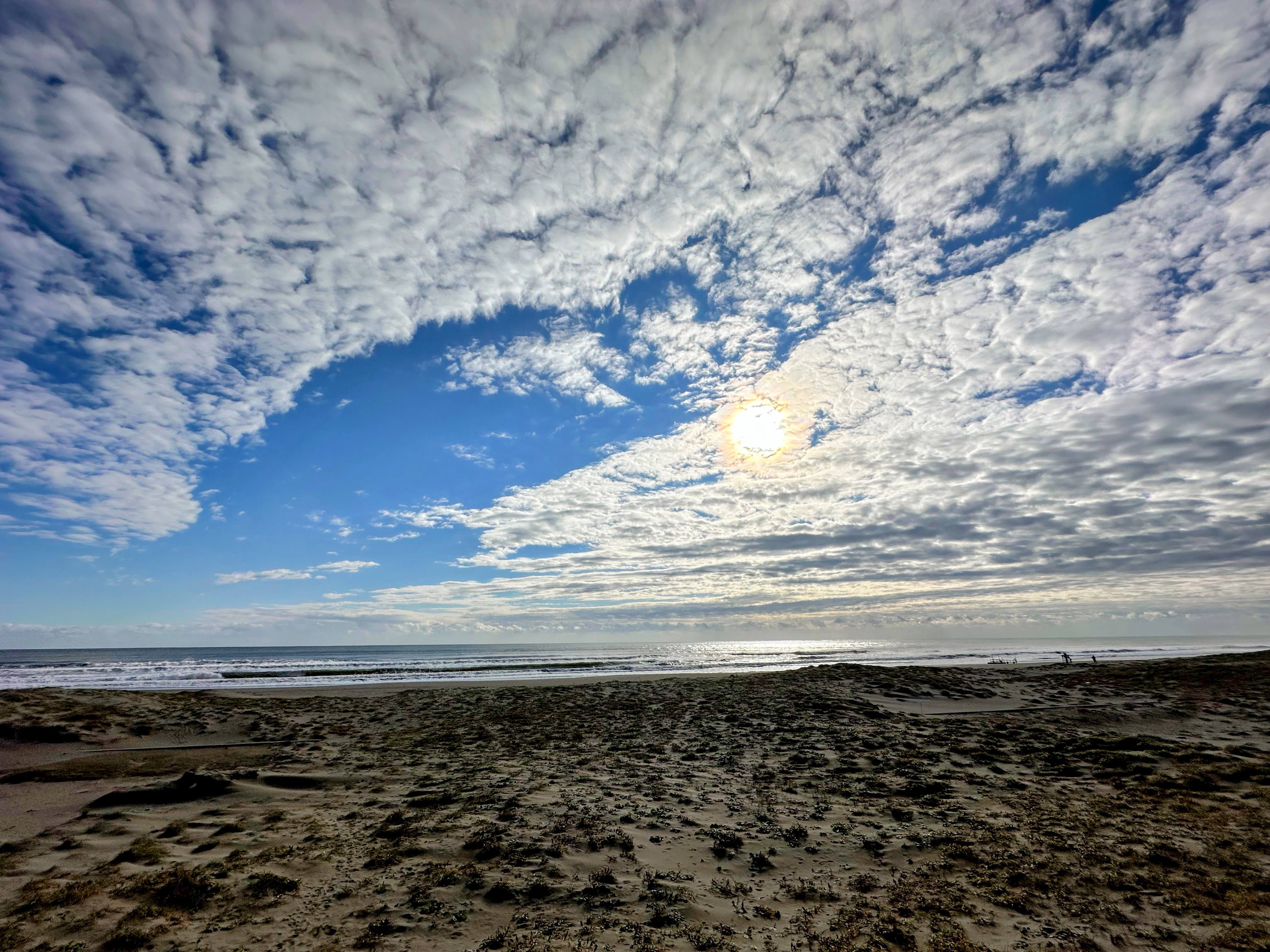 Morning beach